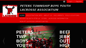 What Ptboyslax.com website looked like in 2018 (5 years ago)