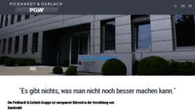 What Pgwpgw.de website looked like in 2018 (5 years ago)