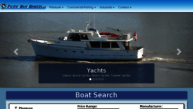 What Pacificboatbrokers.com website looked like in 2018 (5 years ago)
