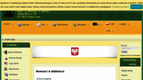 What Platerowka-szkola.edu.pl website looked like in 2018 (6 years ago)