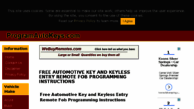 What Programautokeys.com website looked like in 2018 (5 years ago)