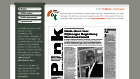 What Pinknijmegen.nl website looked like in 2018 (5 years ago)