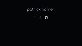 What Patrickhafner.de website looked like in 2018 (5 years ago)