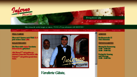 What Pizzeria-inferno.de website looked like in 2018 (5 years ago)