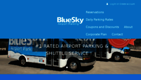 What Parkbluesky.com website looked like in 2018 (5 years ago)