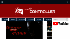 What Passthecontroller.co.uk website looked like in 2018 (5 years ago)