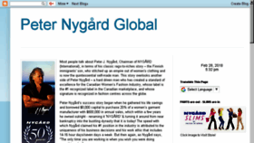 What Peternygardglobal.com website looked like in 2018 (5 years ago)
