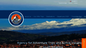 What Peru-expeditions.org website looked like in 2018 (5 years ago)