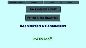 What Patentax.com website looked like in 2018 (5 years ago)
