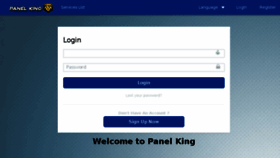 What Panelking.in website looked like in 2018 (5 years ago)