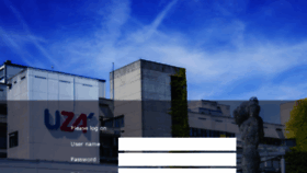 What Portal.uza.be website looked like in 2018 (6 years ago)