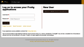 What Proagworks.proag.com website looked like in 2018 (5 years ago)