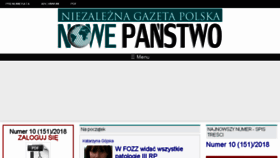 What Panstwo.net website looked like in 2018 (5 years ago)