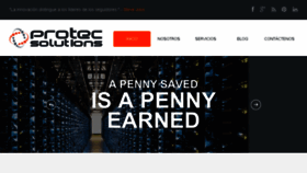 What Protec.com.pa website looked like in 2018 (5 years ago)