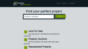 What Propertytorenovate.co.uk website looked like in 2018 (5 years ago)