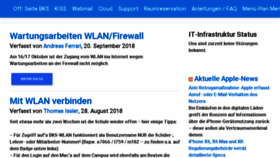 What Portal.bks-campus.ch website looked like in 2018 (5 years ago)