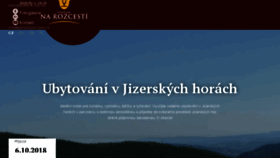 What Pensionrozcesti.cz website looked like in 2018 (5 years ago)