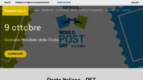 What Posteitaliane.it website looked like in 2018 (5 years ago)