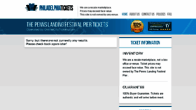 What Pierphiladelphia.com website looked like in 2018 (5 years ago)