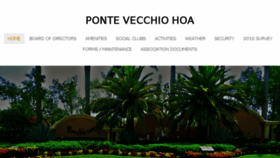 What Pontevecchiohoa.com website looked like in 2018 (5 years ago)