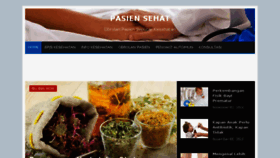 What Pasiensehat.com website looked like in 2018 (5 years ago)