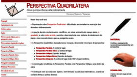 What Perspectivaquadrilatera.com website looked like in 2018 (5 years ago)
