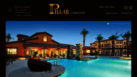 What Pillarsantan.com website looked like in 2018 (5 years ago)
