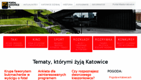 What Portal.katowice.pl website looked like in 2018 (5 years ago)