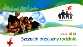 What Przyjaznyrodzinie.szczecin.pl website looked like in 2018 (7 years ago)