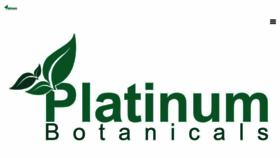 What Platinumbotanicals.com website looked like in 2018 (5 years ago)