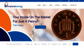 What Pennylanehomes.com website looked like in 2018 (5 years ago)