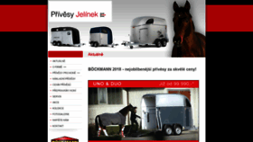 What Privesyjelinek.cz website looked like in 2018 (5 years ago)