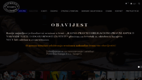What Privrednastampa.ba website looked like in 2018 (5 years ago)