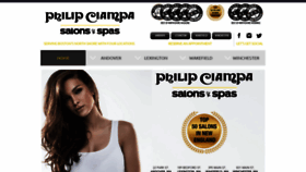 What Philipciampa.com website looked like in 2018 (5 years ago)