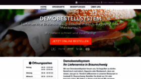 What Pizzabestellen.de website looked like in 2018 (5 years ago)