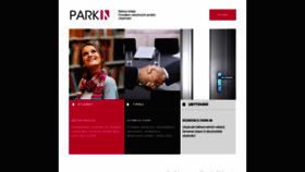 What Park-in.cz website looked like in 2018 (5 years ago)
