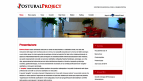 What Posturalproject.com website looked like in 2018 (5 years ago)