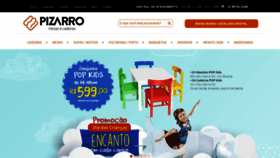 What Pizarromoveis.com.br website looked like in 2018 (5 years ago)