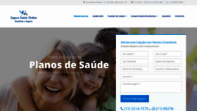 What Pbksplanosdesaude.com.br website looked like in 2018 (5 years ago)