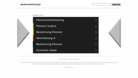 What Pensionversicherung.at website looked like in 2018 (5 years ago)