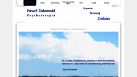 What Psychoterapia-zukowski.pl website looked like in 2018 (5 years ago)