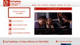 What Prepa-tage-mage.fr website looked like in 2018 (5 years ago)