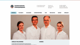 What Praxis-wandsbek.de website looked like in 2018 (5 years ago)