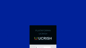 What Plataforma.ucrish.org website looked like in 2018 (5 years ago)