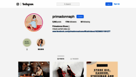 What Primadonna.com.ph website looked like in 2018 (5 years ago)