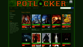 What Potlocker.me website looked like in 2018 (5 years ago)