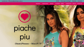 What Piachepiu.com.ar website looked like in 2018 (5 years ago)