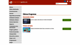 What Programasgratis.es website looked like in 2018 (5 years ago)