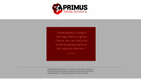 What Primus.company website looked like in 2018 (5 years ago)