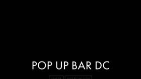 What Popupbardc.com website looked like in 2018 (5 years ago)